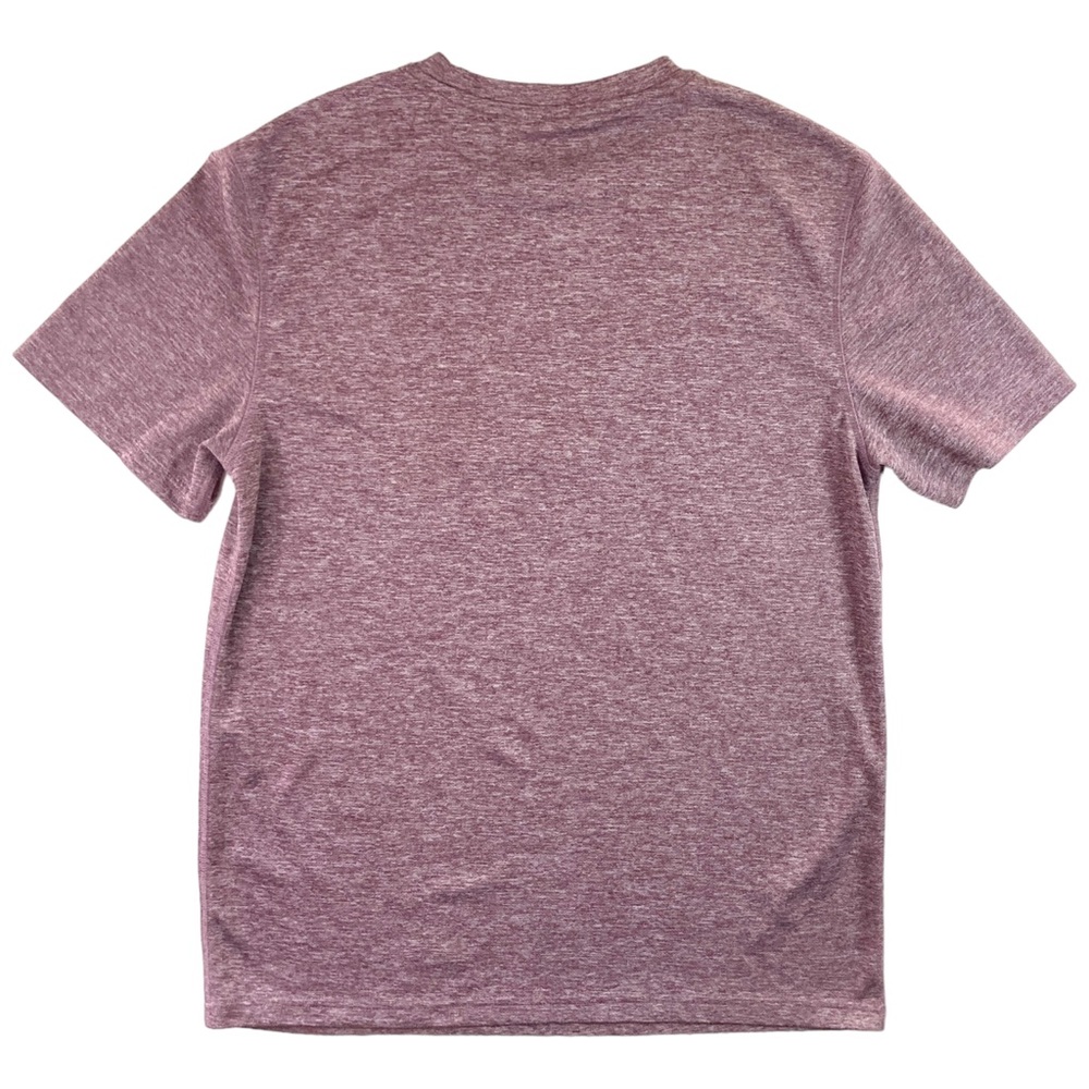 Champion T-Shirt Men's‎ Medium Duo Dry Maroon Red Wicking Short Sleeve Crew Neck - Picture 6 of 8